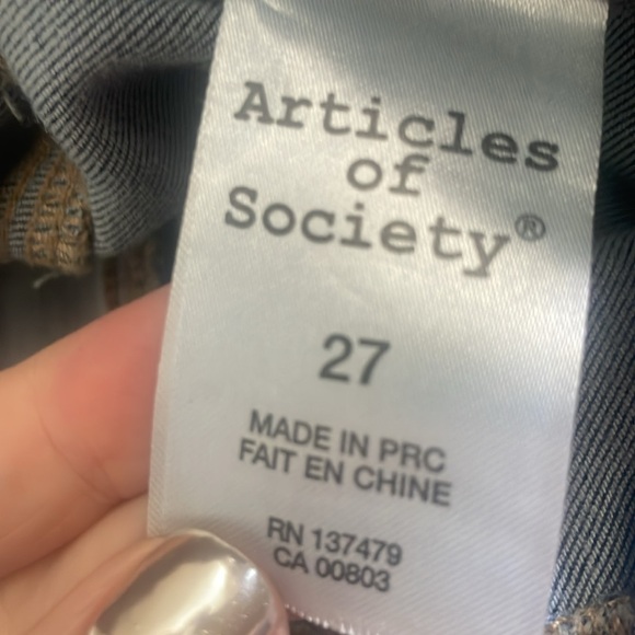 Articles of society jeans in size 27 - Picture 4 of 10